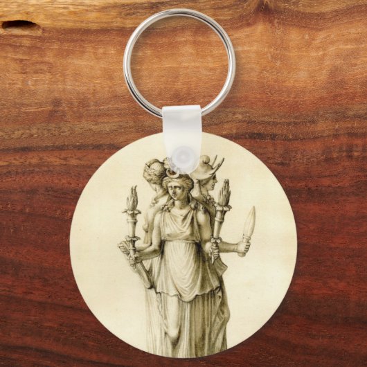 Triple-Bood Hecate Schlüsselanhänger (Vorderseite)