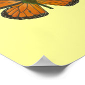 Triple Butterfly Poster Horizontal (Ecke)