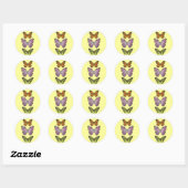Triple Butterfly Sticker (Blatt)