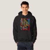TRIPLE CANDY GEDREHT HOODIE (Vorne ganz)