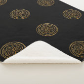 Triple Celtic Knot Swirl Mandala Sherpadecke (3/4)