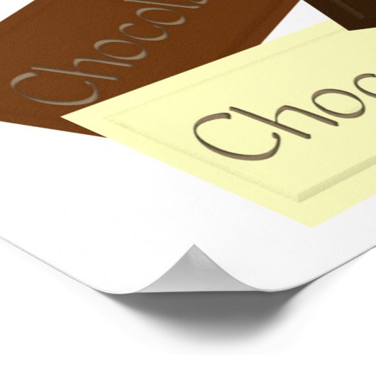 Triple Chocolate Poster (Ecke)