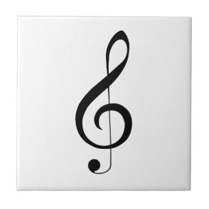Triple Clef Musical Note, Fliese