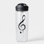Triple Clef Musical Note, Trinkflasche (Vorderseite)