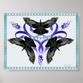 Triple Crow Celtic Knot Poster (Vorne)