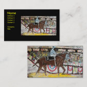 TRIPLE CROWN 1973 VISITENKARTE (Vorne/Hinten)