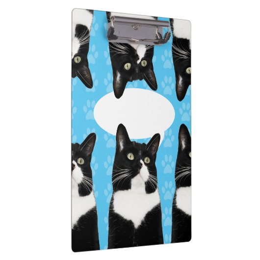 Triple Cute Kitty Make Statement Spaß Art Klemmbrett (Rechts)