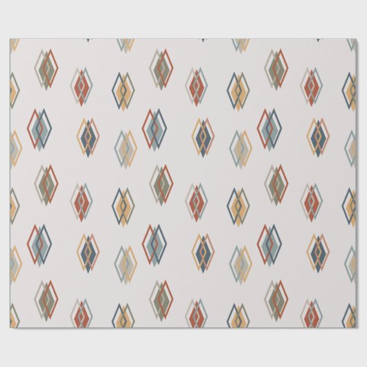 Triple Diamonds Geschenkpapier (Flach)