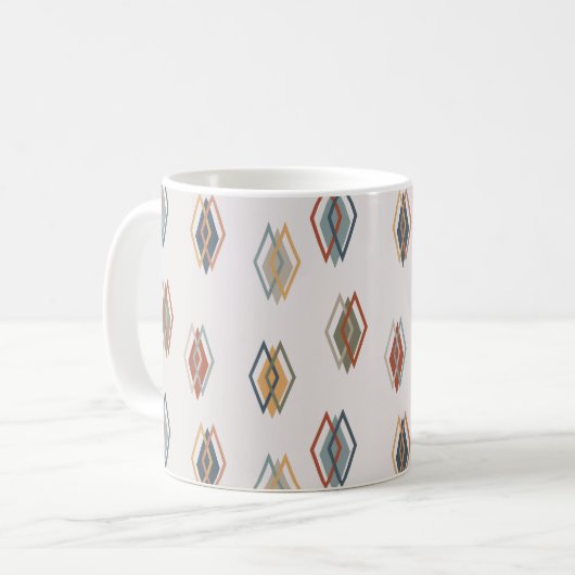 Triple Diamonds Kaffeetasse (Vorderseite Links)