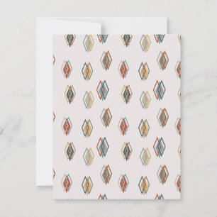 Triple Diamonds Mitteilungskarte