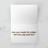 TRIPLE DIE LIEBE, DIE REISE-/FUN-KONGRATULIERUNGSM KARTE (Innenseite)