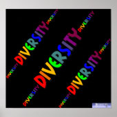 Triple Diversity Cubed Poster (Vorne)