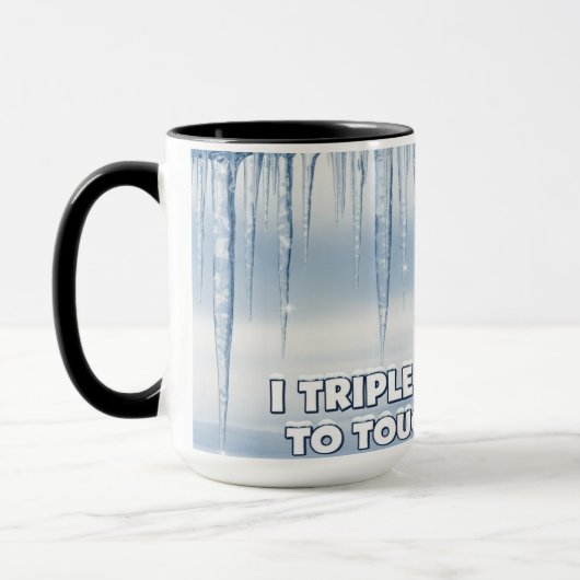 Triple Dog Dare You Combo Tasse Weihnachten Tasse (Links)