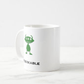 Triple Eye Adorkable Green Kaffeetasse (Vorderseite Links)