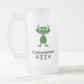 Triple Eye Chemie Geek grün Mattglas Bierglas (Links)
