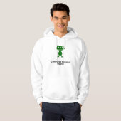 Triple Eye Computer Science Rocks grün Hoodie (Vorne ganz)