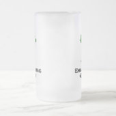 Triple Eye Engineering Geek grün Mattglas Bierglas (Mittel)