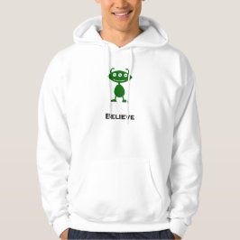 Triple Eye glaubt grün Hoodie