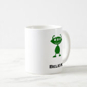 Triple Eye glaubt grün Kaffeetasse (VorderseiteRechts)