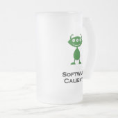 Triple Eye Software Caliente Green Mattglas Bierglas (VorderseiteRechts)