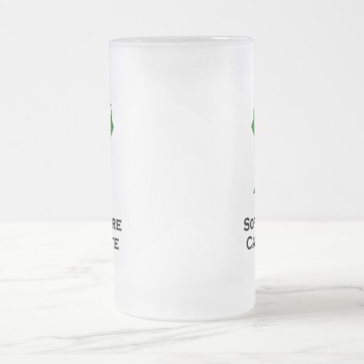 Triple Eye Software Caliente Green Mattglas Bierglas (Mittel)