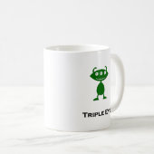 Triple Eye Triple Eye Green Kaffeetasse (VorderseiteRechts)