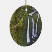 Triple Falls, Columbia River Gorge Keramik Ornament (Rechts)