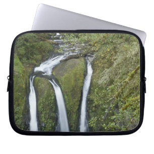 Triple Falls, Columbia River Gorge Laptopschutzhülle
