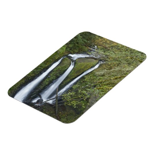 Triple Falls, Columbia River Gorge Magnet (Linke Seite)