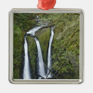 Triple Falls, Columbia River Gorge Ornament Aus Metall