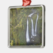 Triple Falls, Columbia River Gorge Ornament Aus Metall (Links)