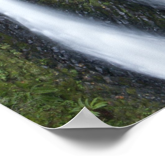 Triple Falls, Columbia River Gorge Poster (Ecke)
