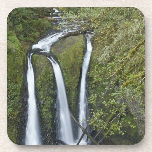 Triple Falls, Columbia River Gorge Untersetzer (Vorderseite)