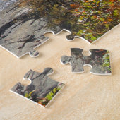 Triple Falls North Carolina Fotografischer Wasserf Puzzle (Seite)