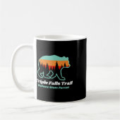 Triple Falls Trail Dupont Staat Forest Bear Souven Kaffeetasse (Links)