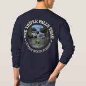 Triple Falls Trail (rd) T-Shirt (Rückseite)