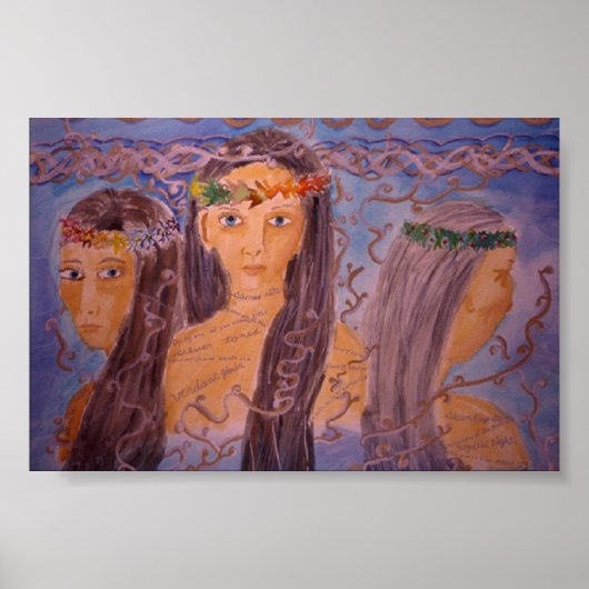 Triple Goddes Poster (Vorne)