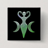 Triple Goddess Button (Vorderseite)