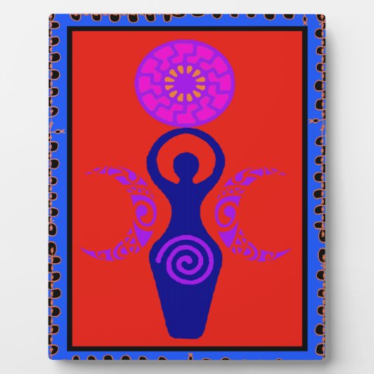 Triple Goddess Fotoplatte (Vorderseite)