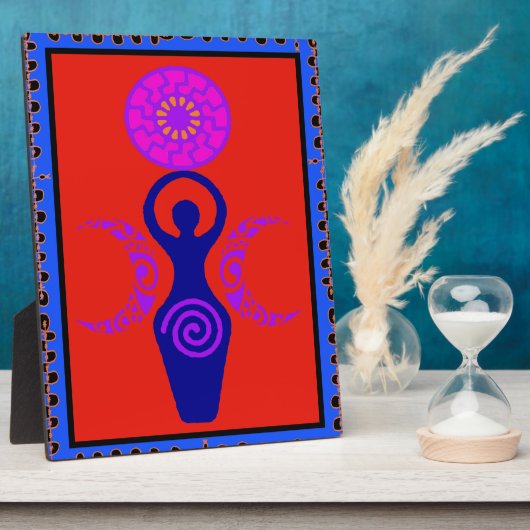 Triple Goddess Fotoplatte (Seite)