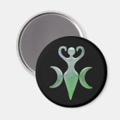 Triple Goddess Magnet (Vorderseite/Rückseite)