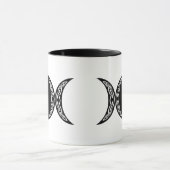 Triple Goddess Moon Symbol Tasse (Zentrum)