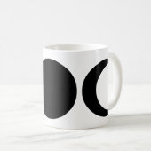Triple Goddess Moon Tasse (VorderseiteRechts)