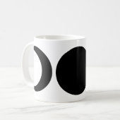 Triple Goddess Moon Tasse (Vorderseite Links)