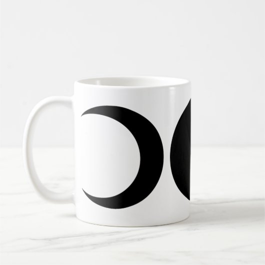 Triple Goddess Moon Tasse (Links)