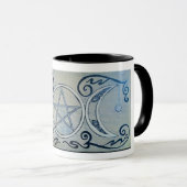 Triple Goddess Moon Tasse (VorderseiteRechts)