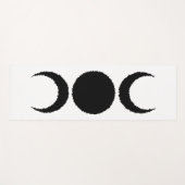 Triple Goddess Moon Yoga Mat Yogamatte (Vorderseite (Horizontal))
