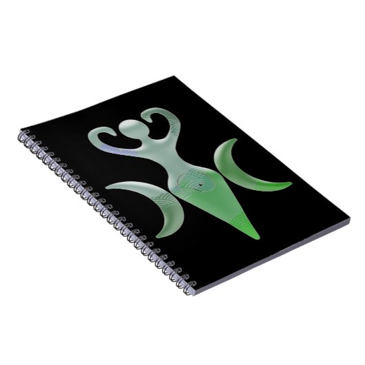 Triple Goddess Notizblock (Rechte Seite)