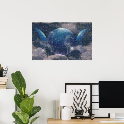 Triple Goddess Poster (Heimbüro)