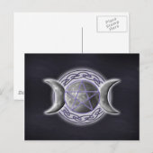 Triple Goddess Postkarte (Vorne/Hinten)